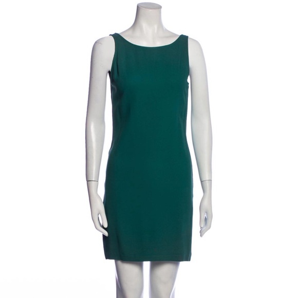 valentino green mini dress Valentino Off The Shoulder Mini Dress in Apple Green